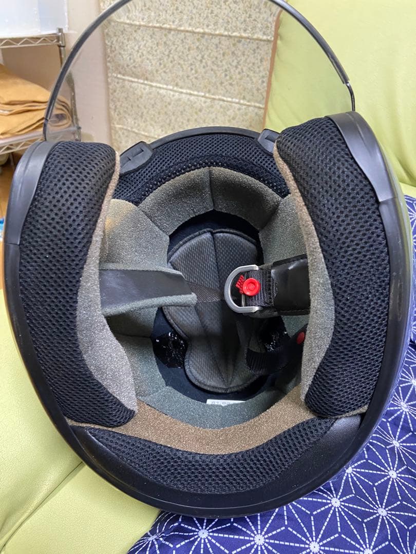 希少 アライジェットヘルメット ＭＺＦ　61.62 ブルーシルバー