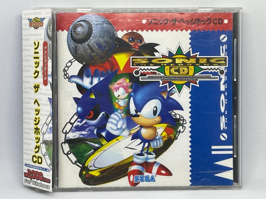 SEGA ソニック ザ ヘッジホッグ CD PCゲーム