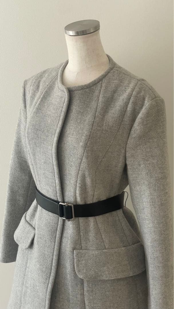 お値下げ❣️ミュウミュウコート.着用1回のみ超美品⭐️⭐️