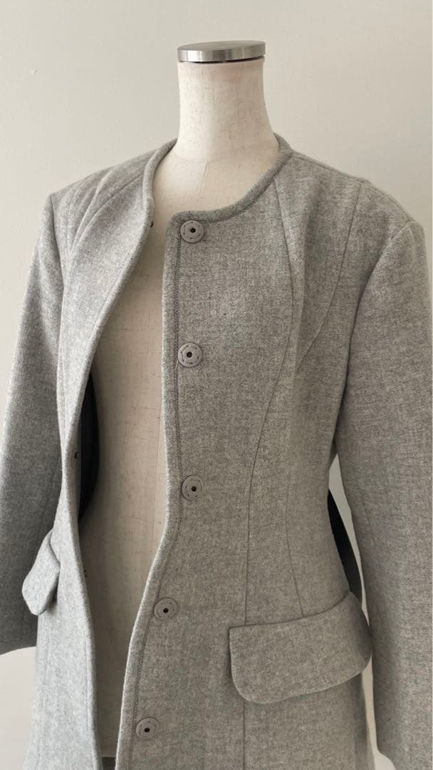 お値下げ❣️ミュウミュウコート.着用1回のみ超美品⭐️⭐️