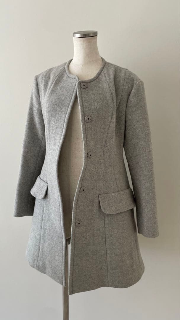 お値下げ❣️ミュウミュウコート.着用1回のみ超美品⭐️⭐️