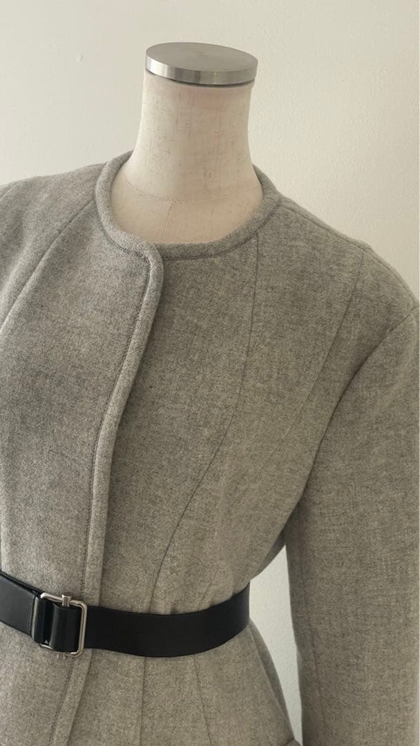 お値下げ❣️ミュウミュウコート.着用1回のみ超美品⭐️⭐️