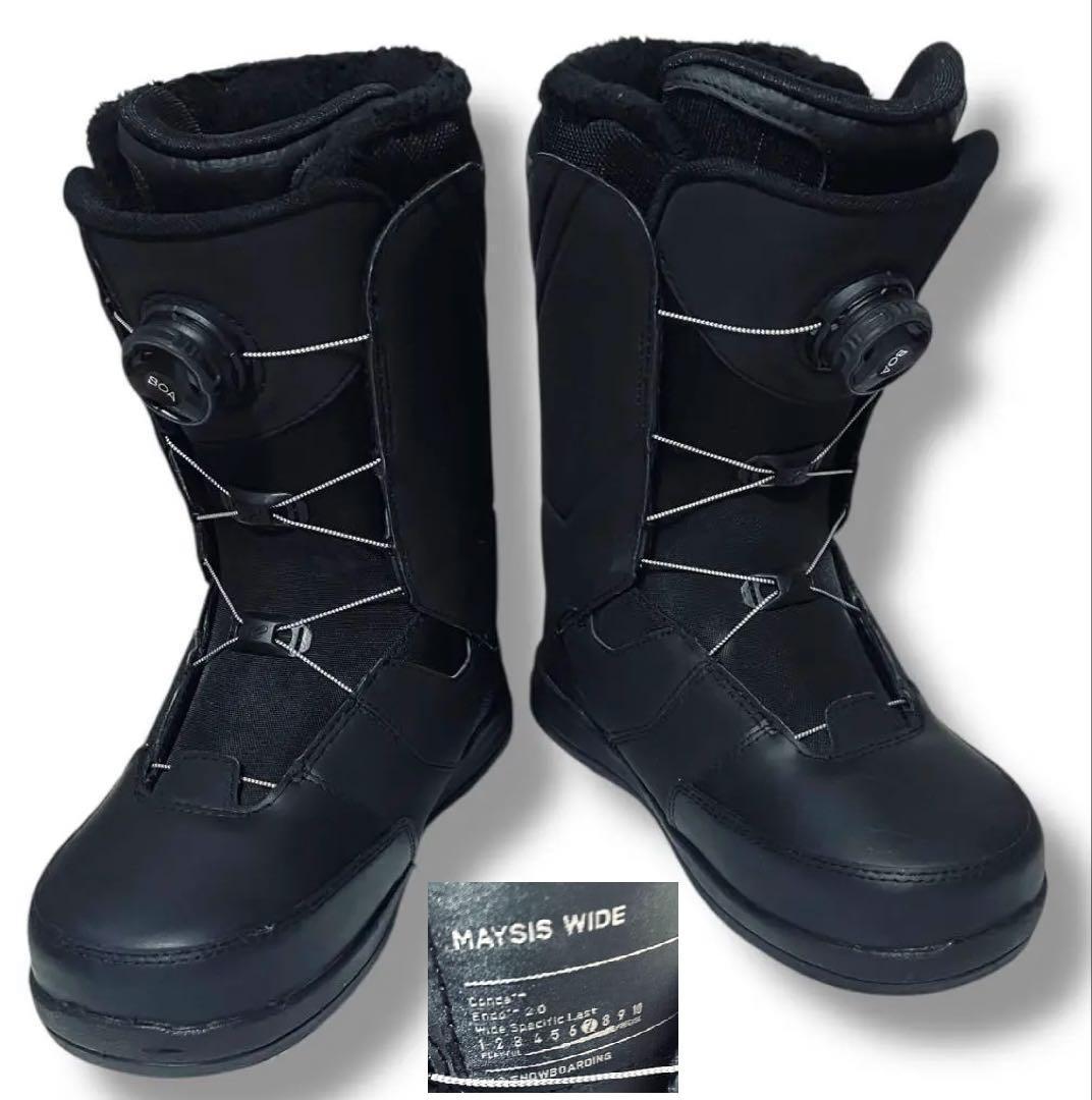 美品 BOA K2 Maysis Wide スノーボード ブーツ 27 cm 黒