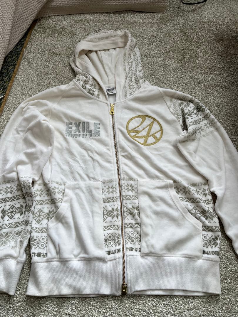 24karats ベロアジャージ セットアップM