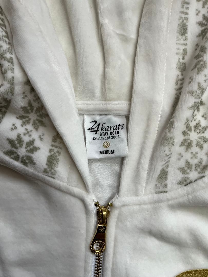 24karats ベロアジャージ セットアップM