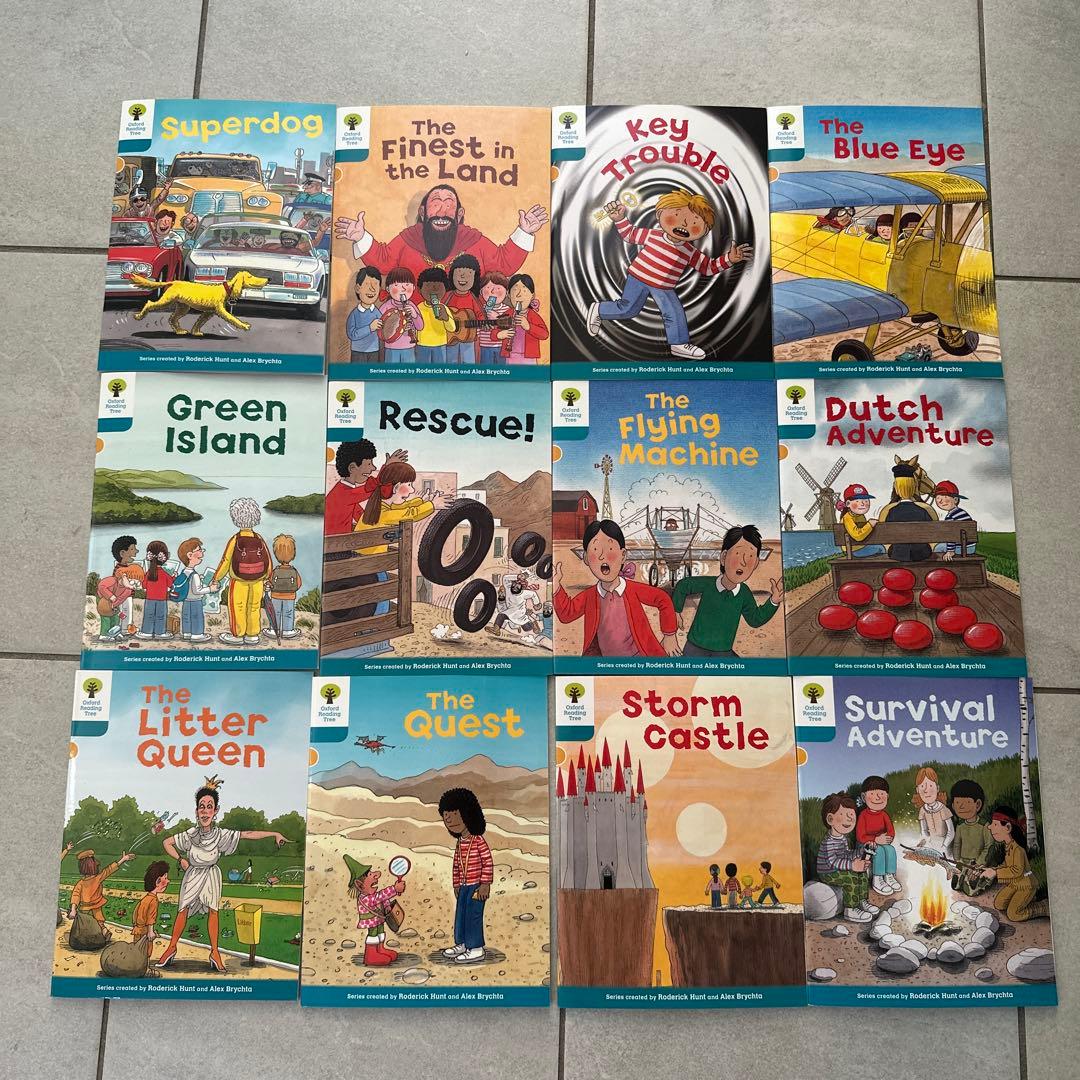 Oxford reading treeLv9シリーズ12冊ガイドブック＋CD2枚