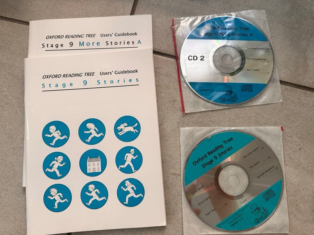 Oxford reading treeLv9シリーズ12冊ガイドブック＋CD2枚