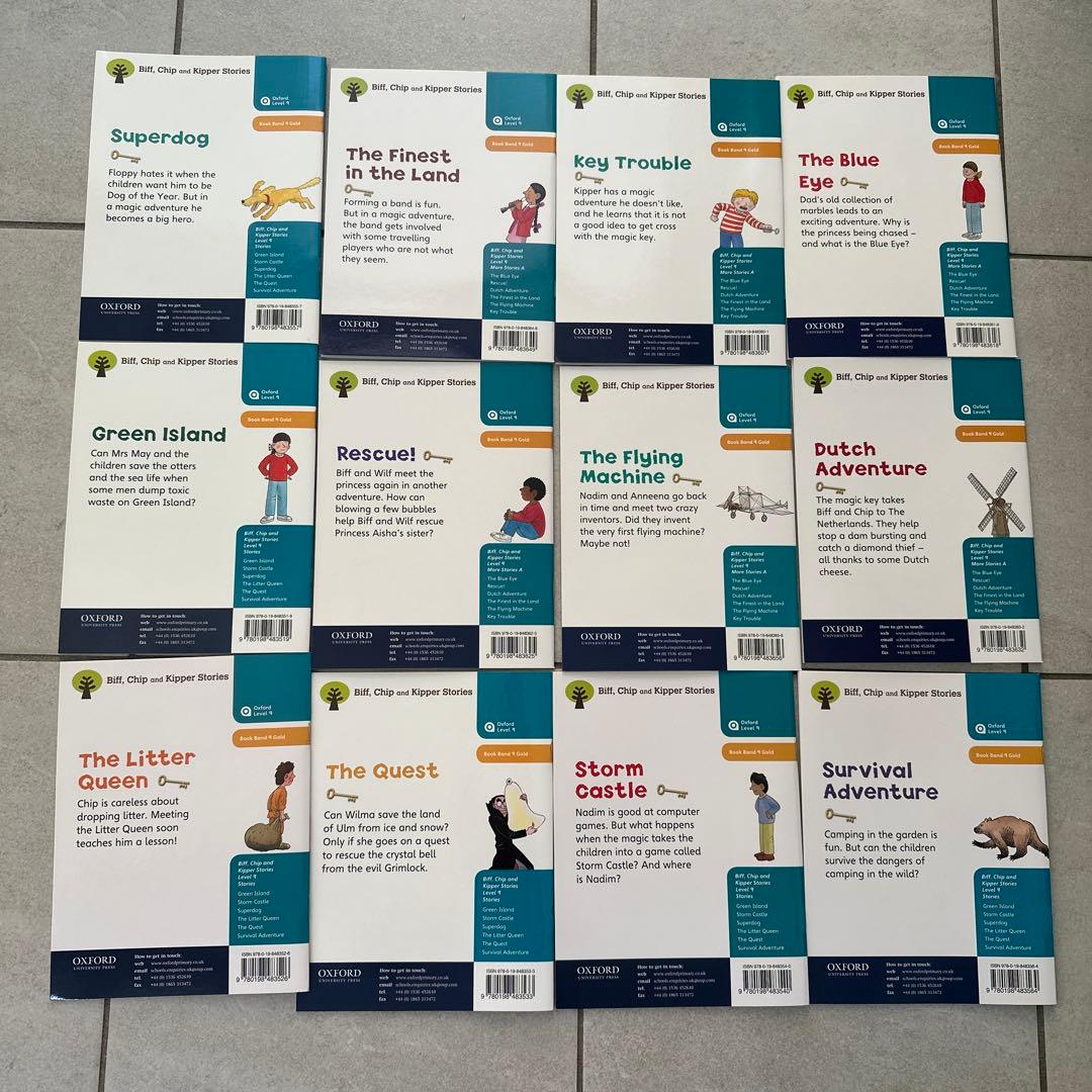 Oxford reading treeLv9シリーズ12冊ガイドブック＋CD2枚