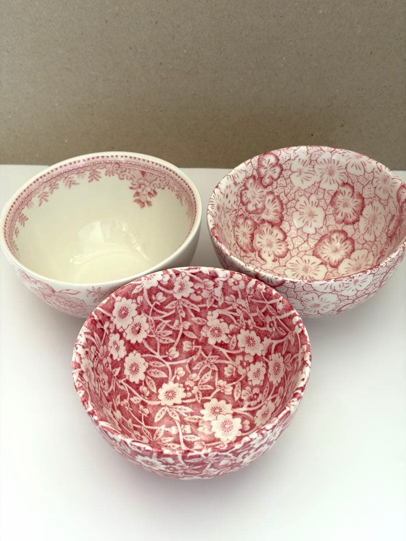 Burleigh（バーレイ） シュガーボウル Sサイズ 3点セット