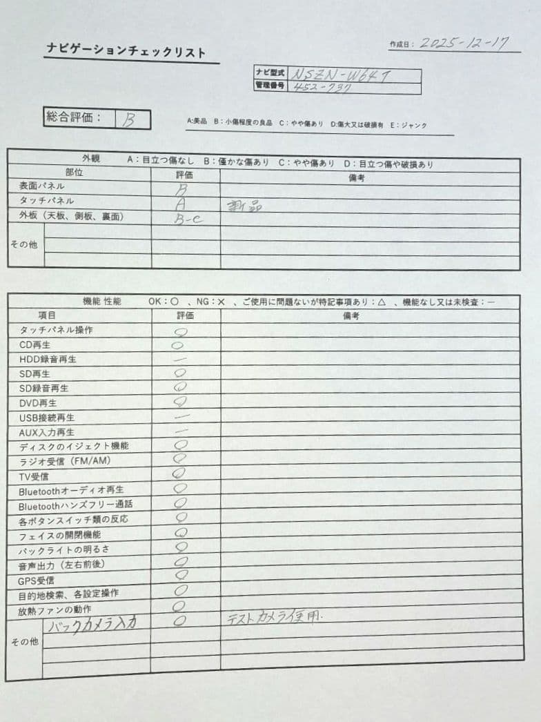 タッチ新品・2016年秋地図★トヨタ NSZN-W64T BT・地デジ★動作良好