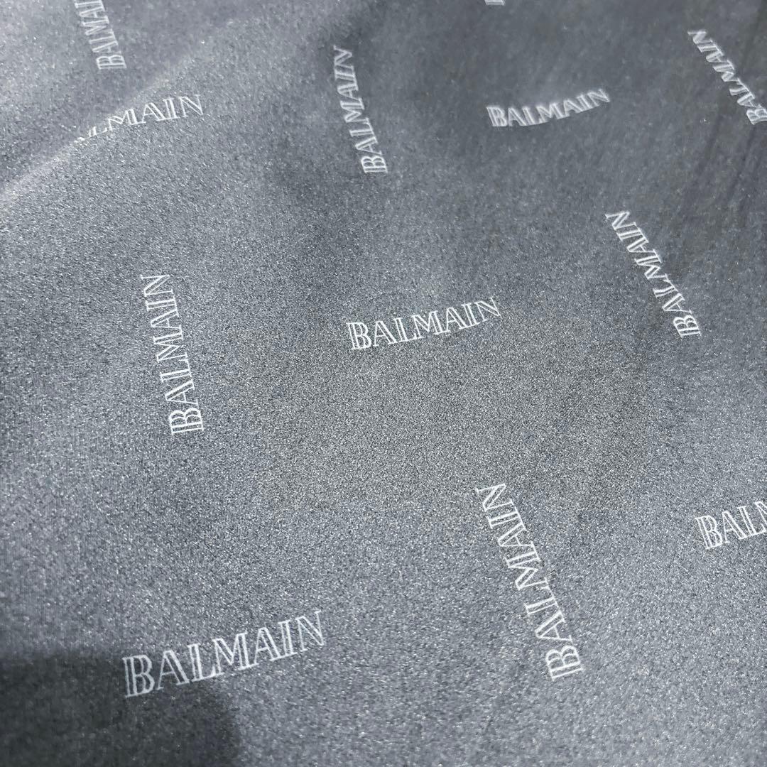 【新品タグ付き】BALMAIN ロングコート カシミヤ100% ブラック 9号