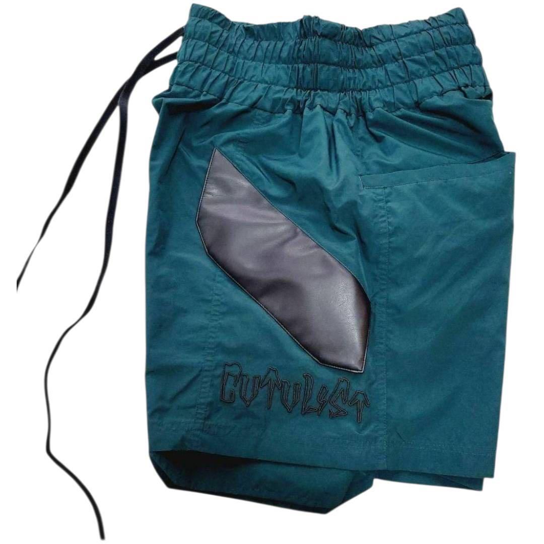 最安値　カタリスト　ヴィーガンレザーポケットショーツ　ハイライズクロッチ☆