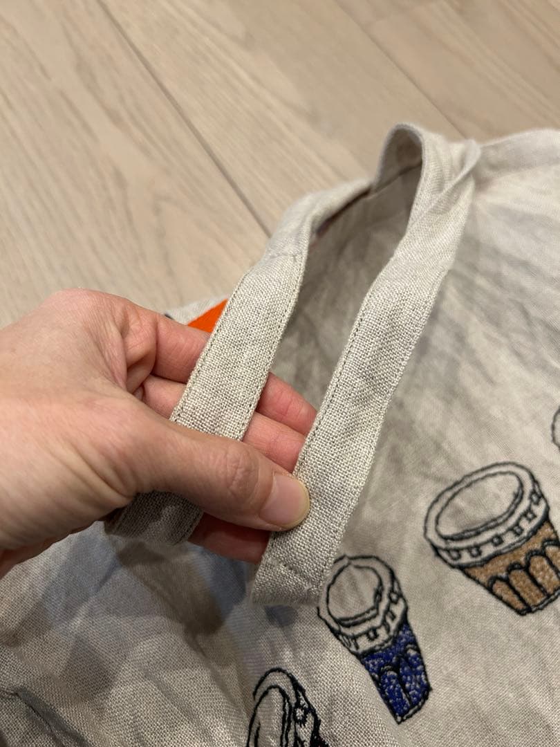 ロミユニ×ミナペルホネン　限定パニーニバッグ　mina perhonen