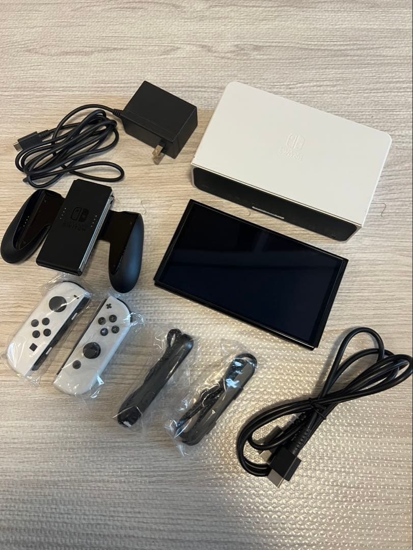 【✨極美品✨】Nintendo Switch 有機ELモデル ホワイト 完備品