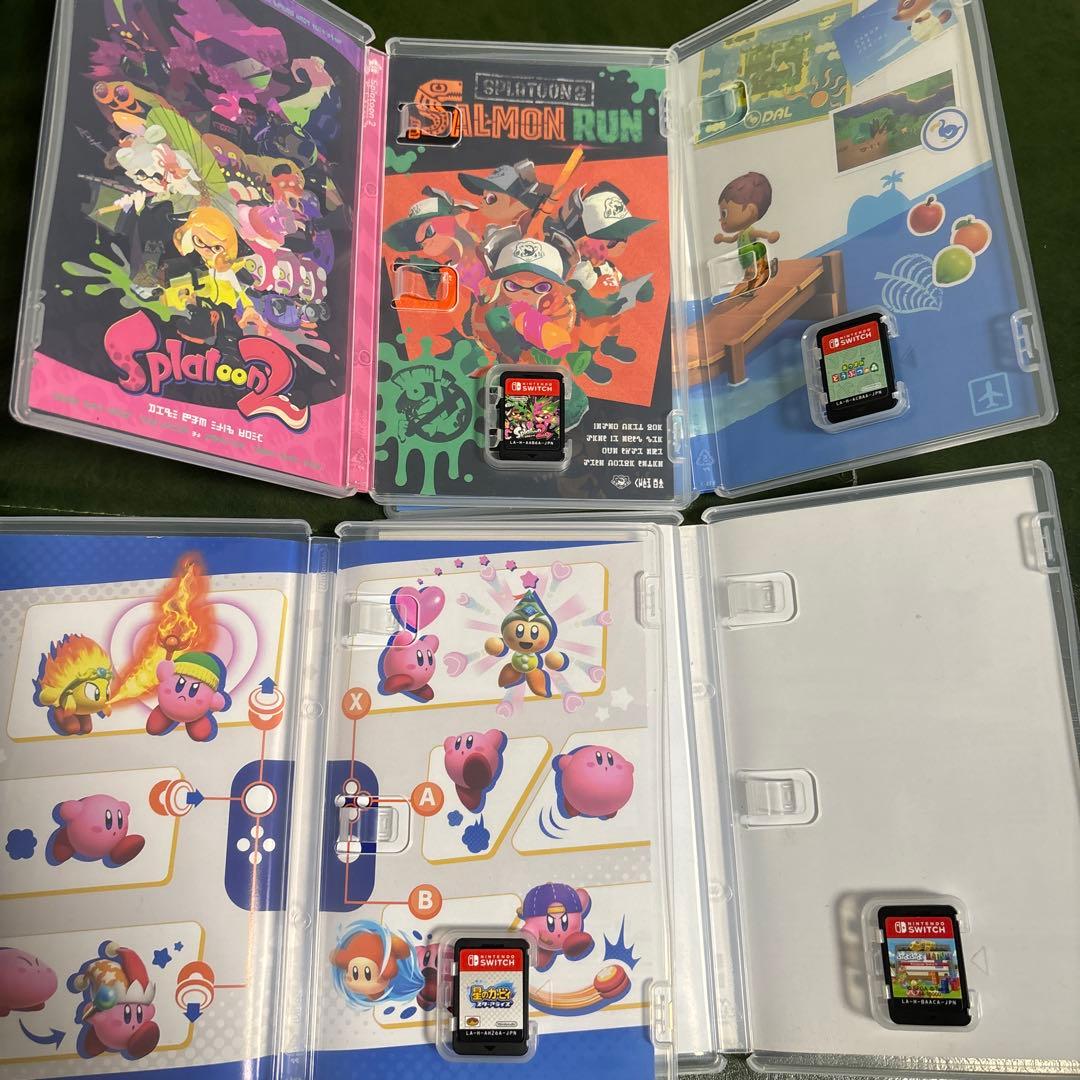 Nintendo Switch ソフトセット 4本　どうぶつの森　スプラトゥーン
