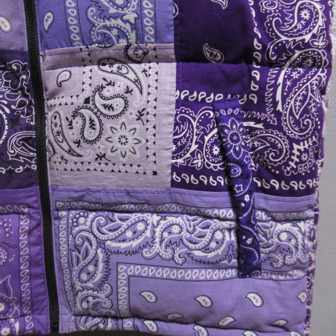 Miyagi Hidetaka Down Vest バンダナ ダウンベスト