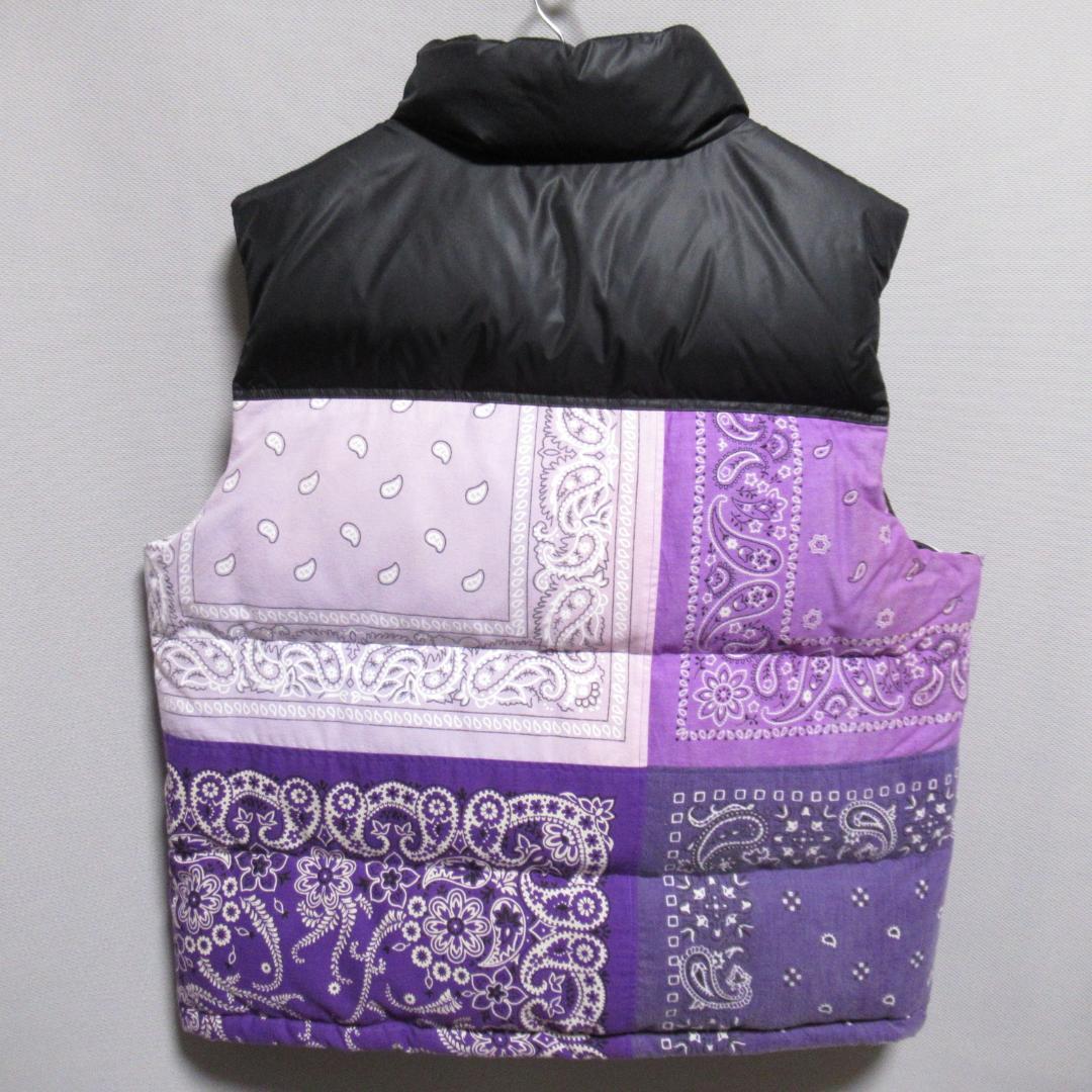 Miyagi Hidetaka Down Vest バンダナ ダウンベスト