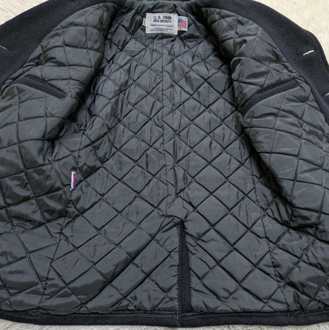 Schott ショット 740N USA製 ピーコート 38 メルトンウール