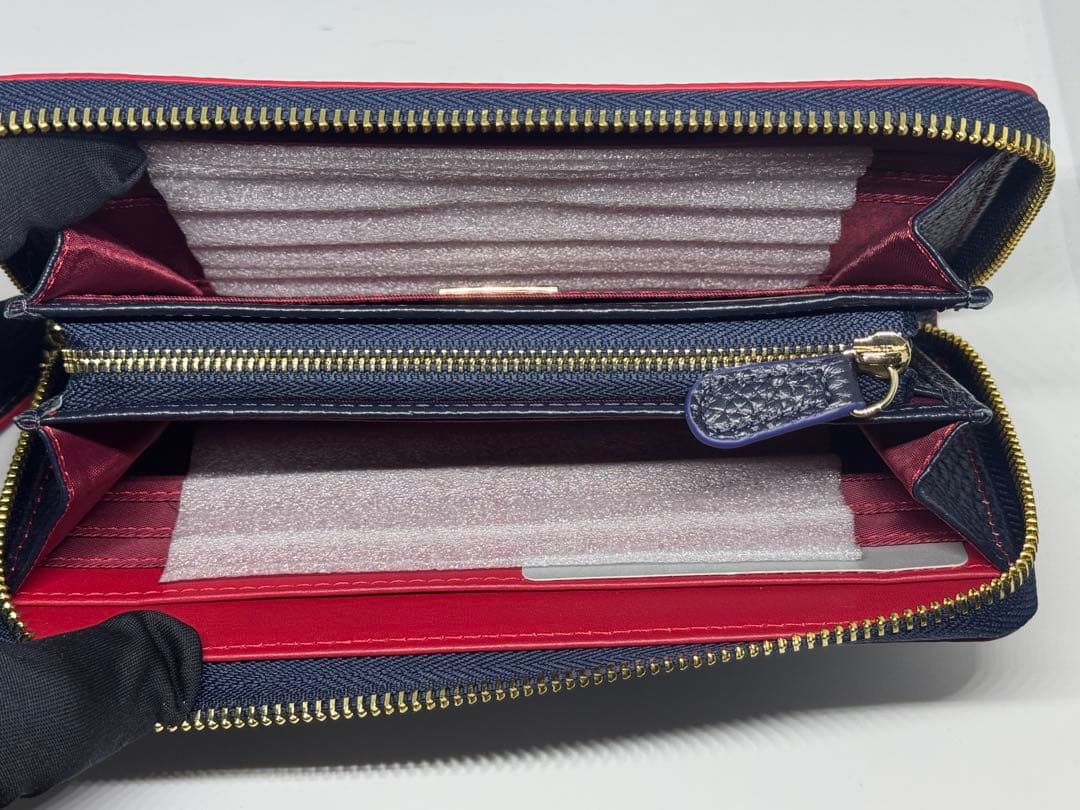 【新品未使用】Vivienne Westwood ネイビー 長財布