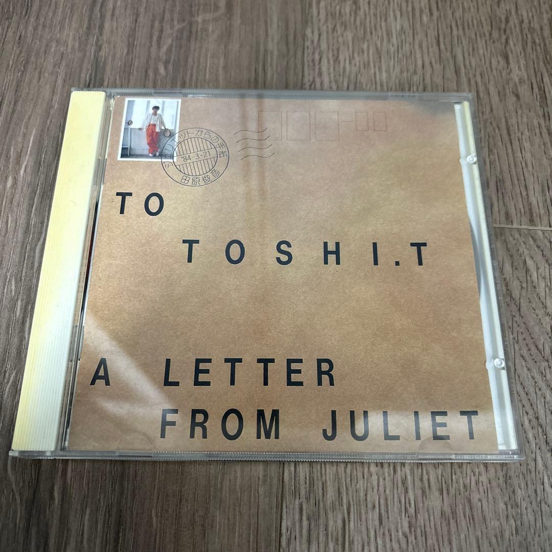 田原俊彦／ジュリエットからの手紙