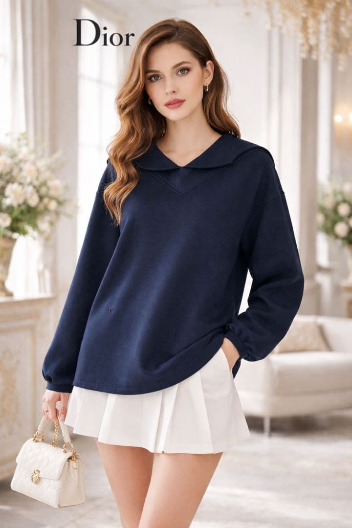 美品ChristianDior ディオール　セーラー　プルオーバー ブルゾン