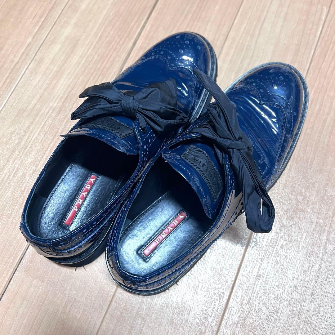 PRADA ローファー シューズ ドレスシューズ 25センチ