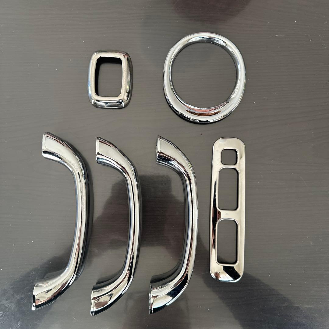 【まいまい】メッキパーツ・アームレスト・荷台幌