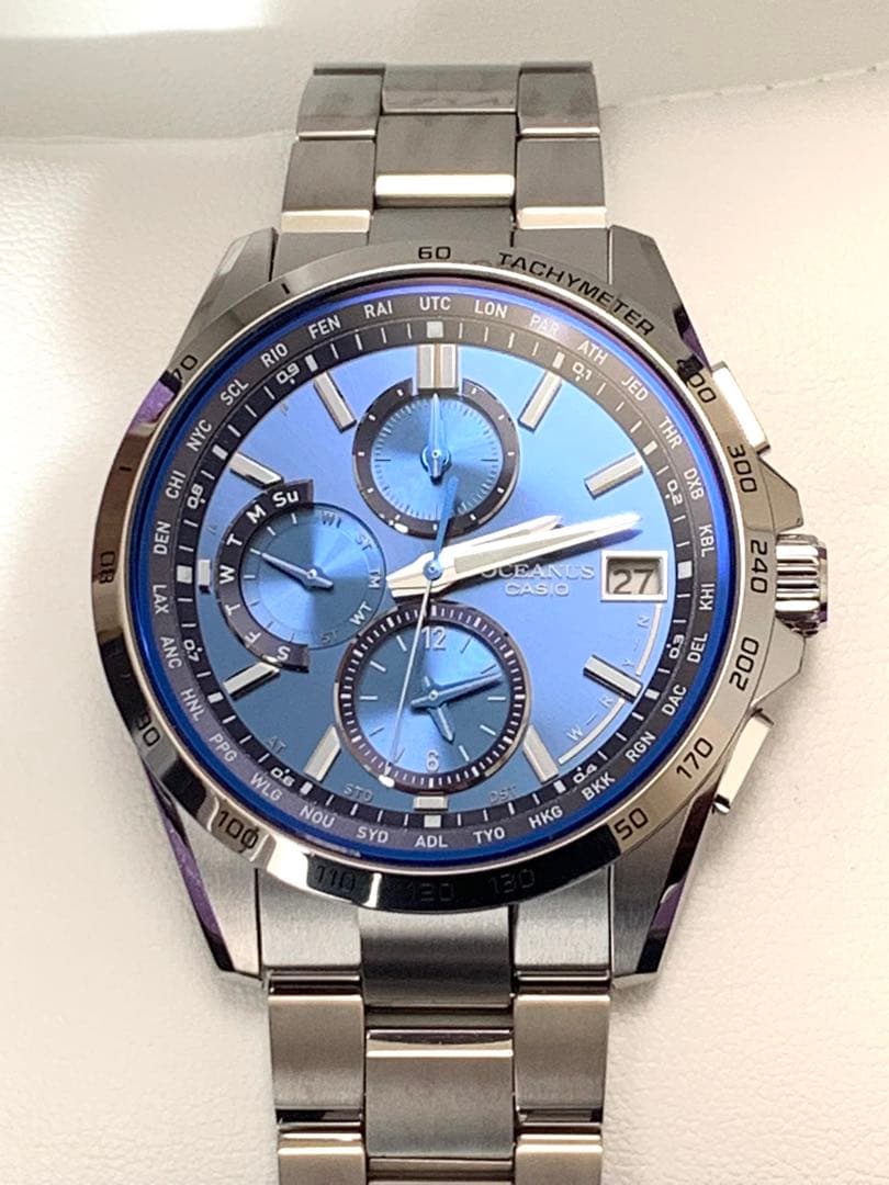 人気モデル　【美品】カシオ　オシアナス　OCW-T2600-2A3JF