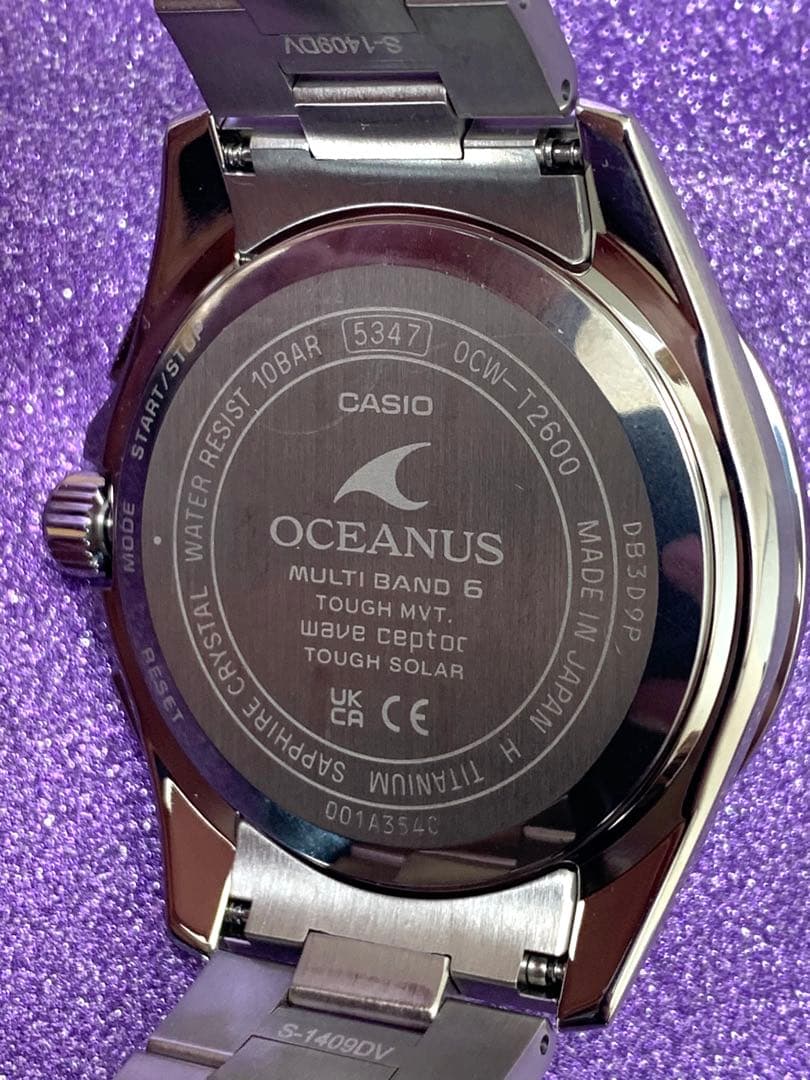 人気モデル　【美品】カシオ　オシアナス　OCW-T2600-2A3JF