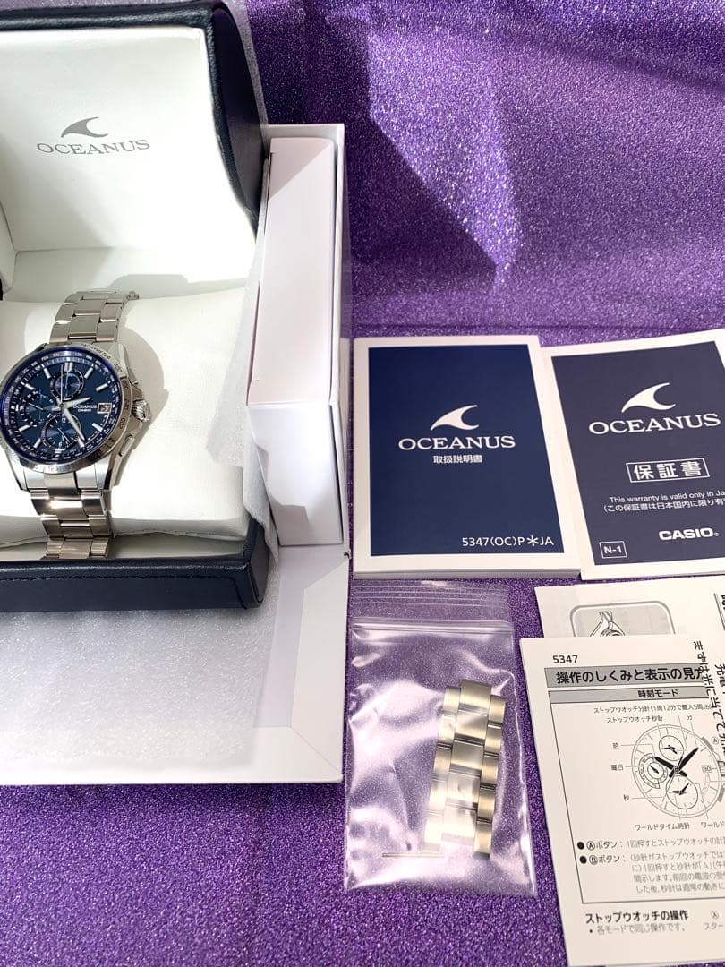 人気モデル　【美品】カシオ　オシアナス　OCW-T2600-2A3JF