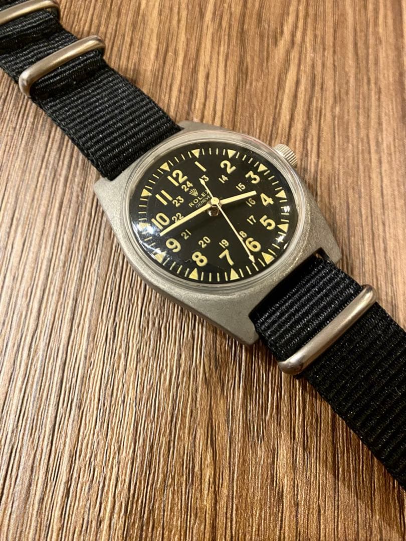 ロレックス ROLEX ミリタリー　自動巻き　ビンテージ　ベトナム戦争　稼働品