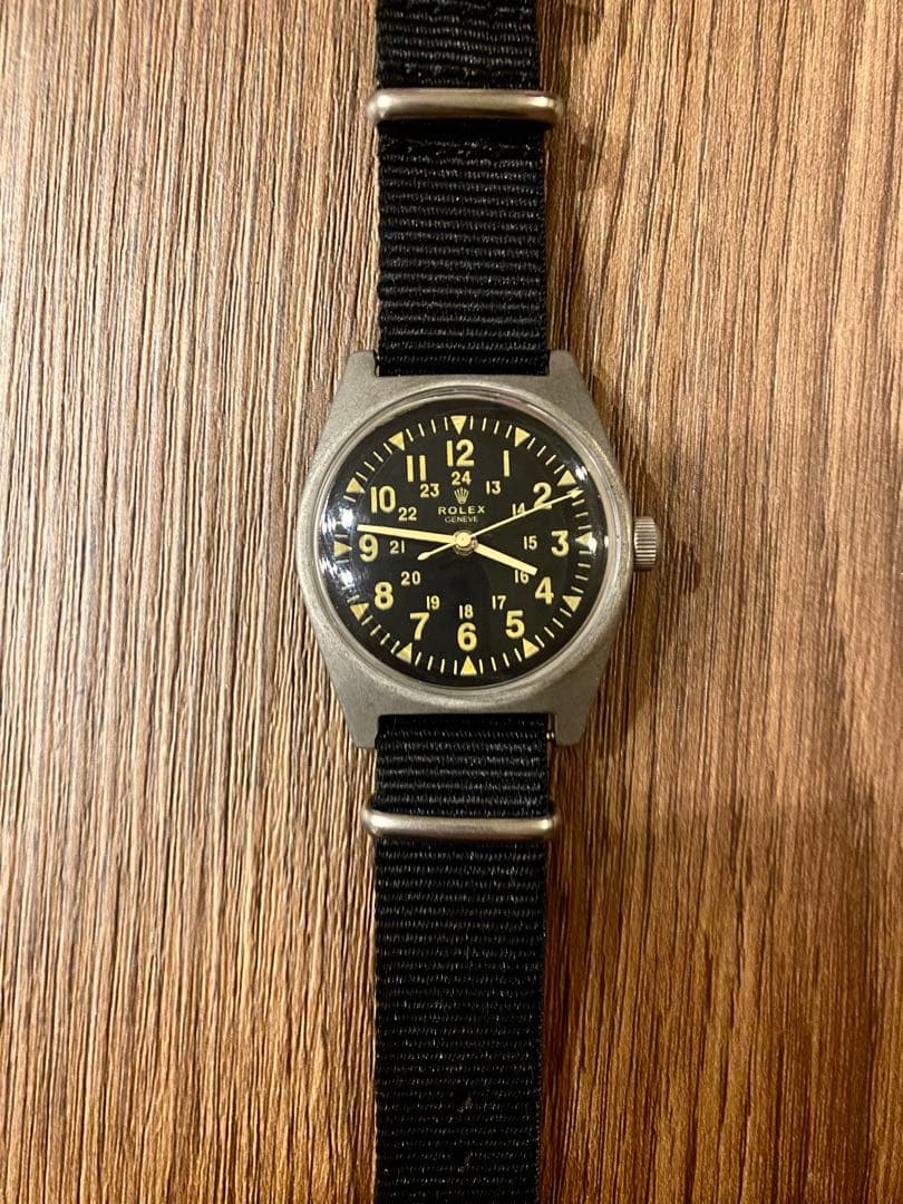 ロレックス ROLEX ミリタリー　自動巻き　ビンテージ　ベトナム戦争　稼働品