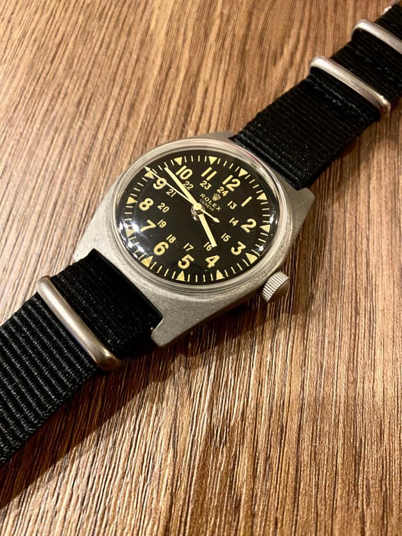 ロレックス ROLEX ミリタリー　自動巻き　ビンテージ　ベトナム戦争　稼働品