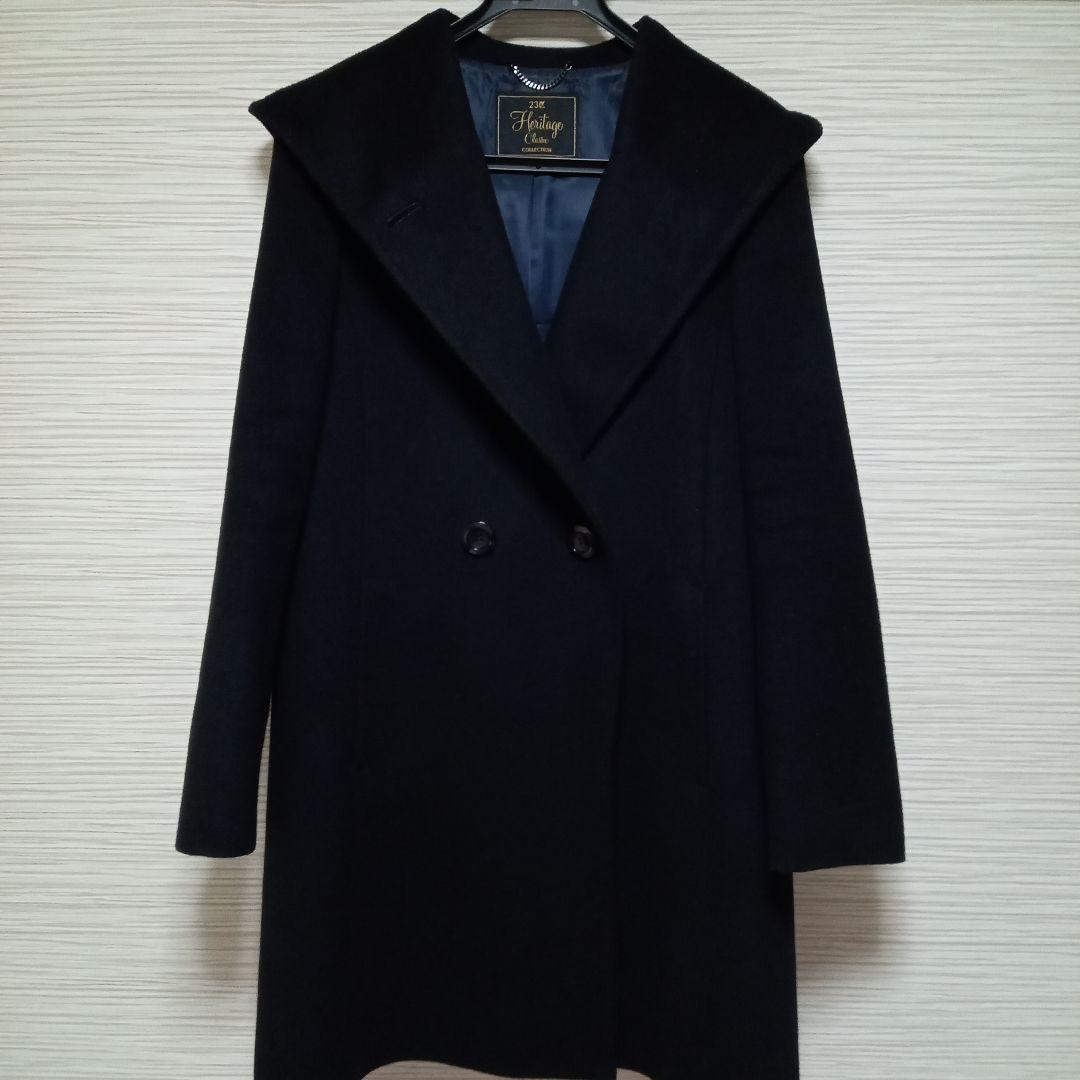 23区 ロロピアーナブラック コート