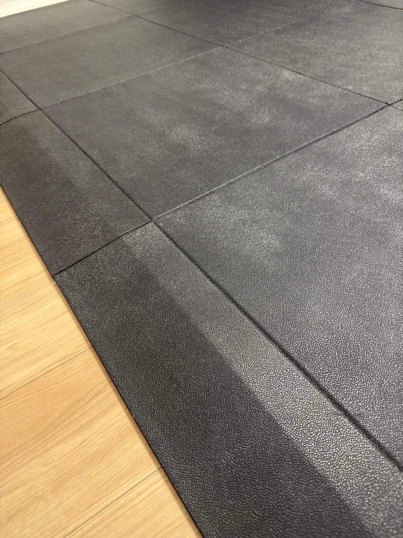 ジムマット　25枚セット　スロープ付き　インサイ　　ゴム　マット　トレーニング