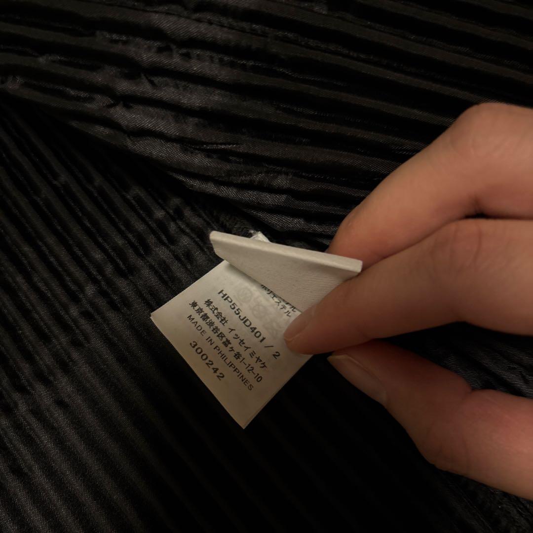 オムプリッセ　イッセイミヤケ BASICSテーラードジャケット