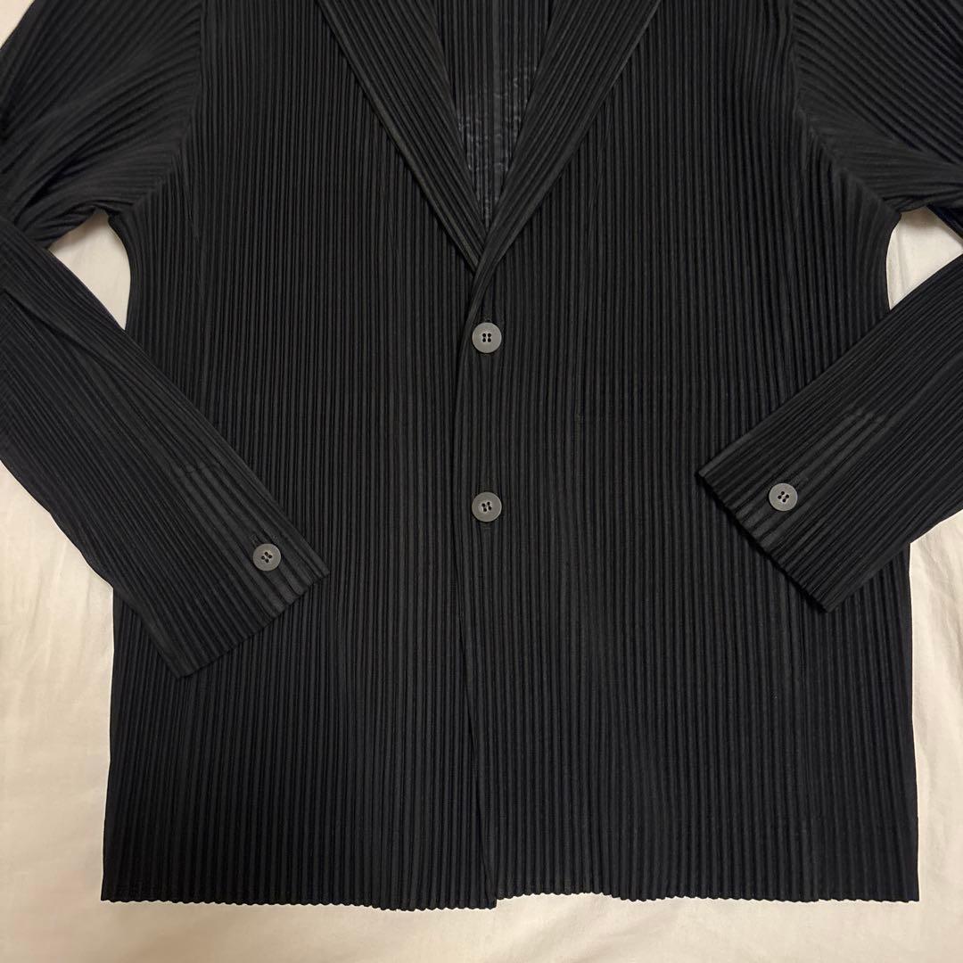 オムプリッセ　イッセイミヤケ BASICSテーラードジャケット