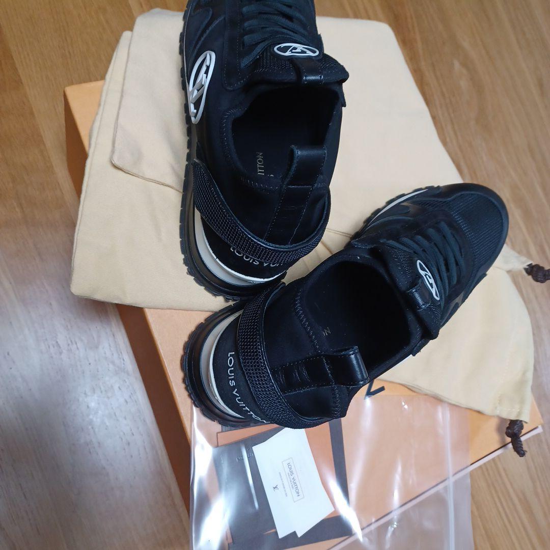 Louis Vuitton ブラック スニーカー 39