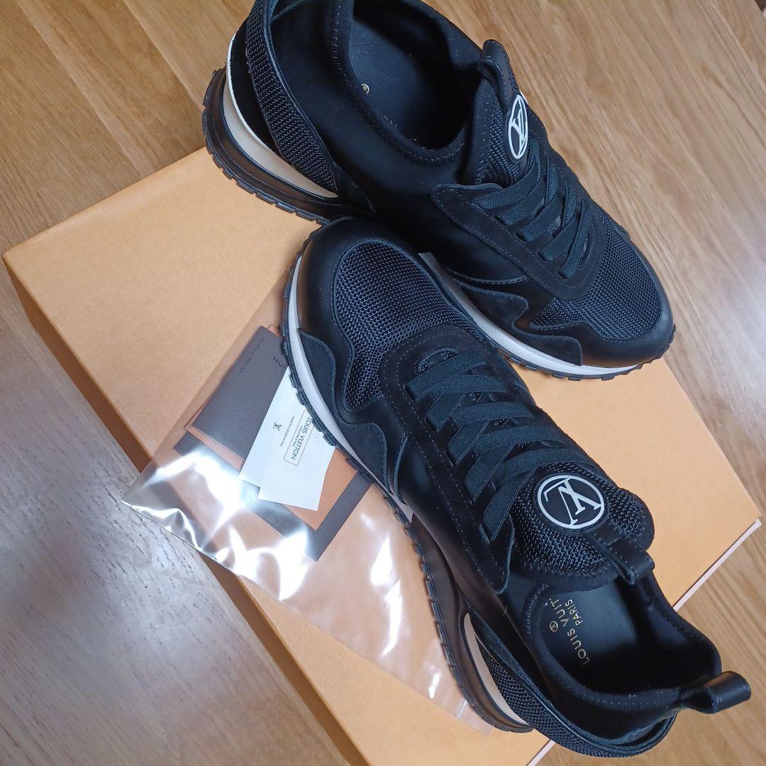 Louis Vuitton ブラック スニーカー 39