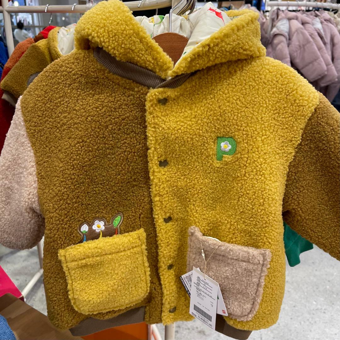 【新品】breeze ピクミン リバーシブル ボアブルゾン アウター 上着