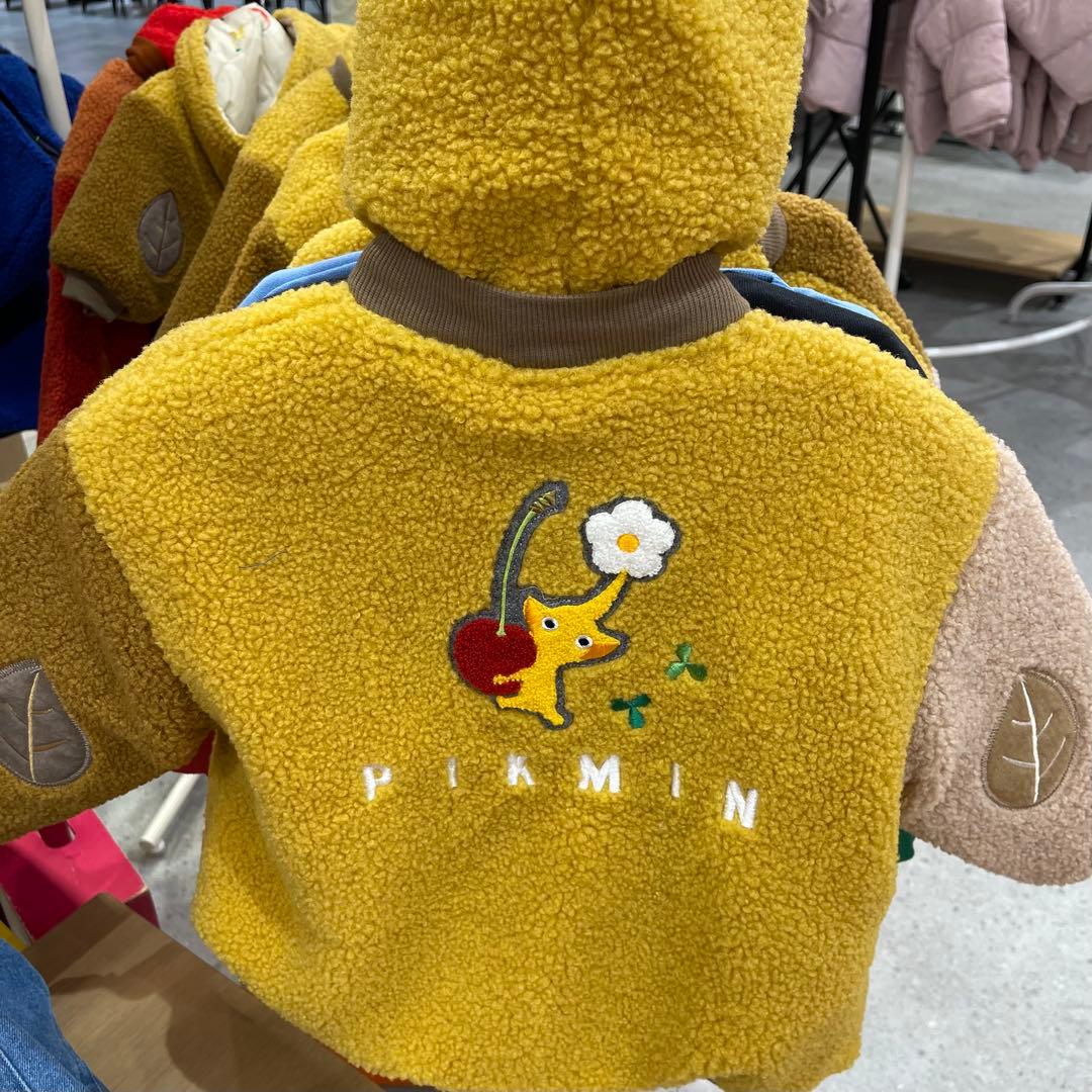 【新品】breeze ピクミン リバーシブル ボアブルゾン アウター 上着