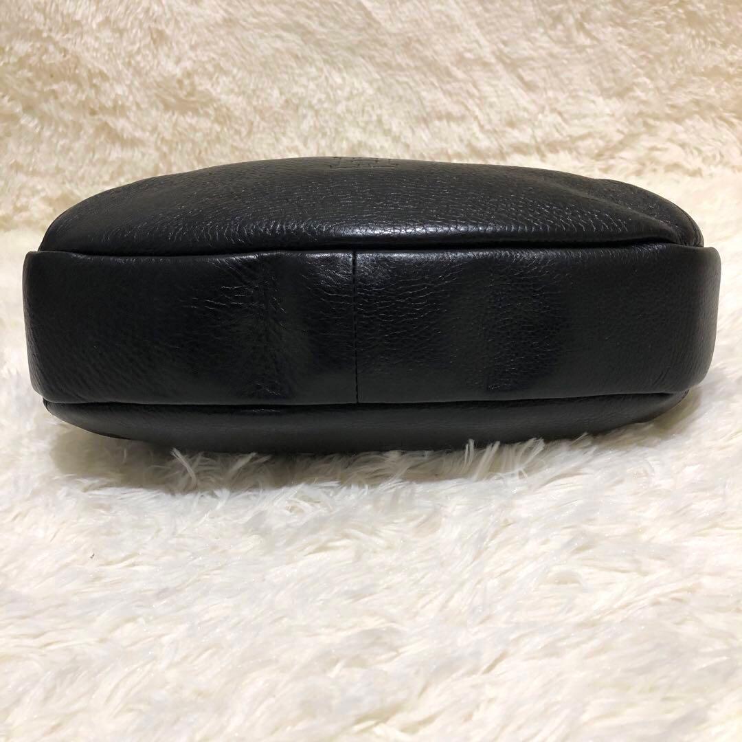 未使用✨ヒロフ レザー　トートバッグ ソーロ　ブラック