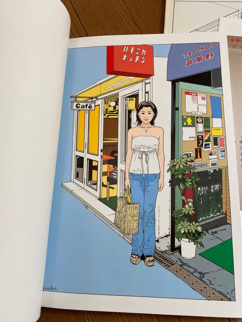 素顔 : 美少女のいる風景 : 江口寿史イラスト集