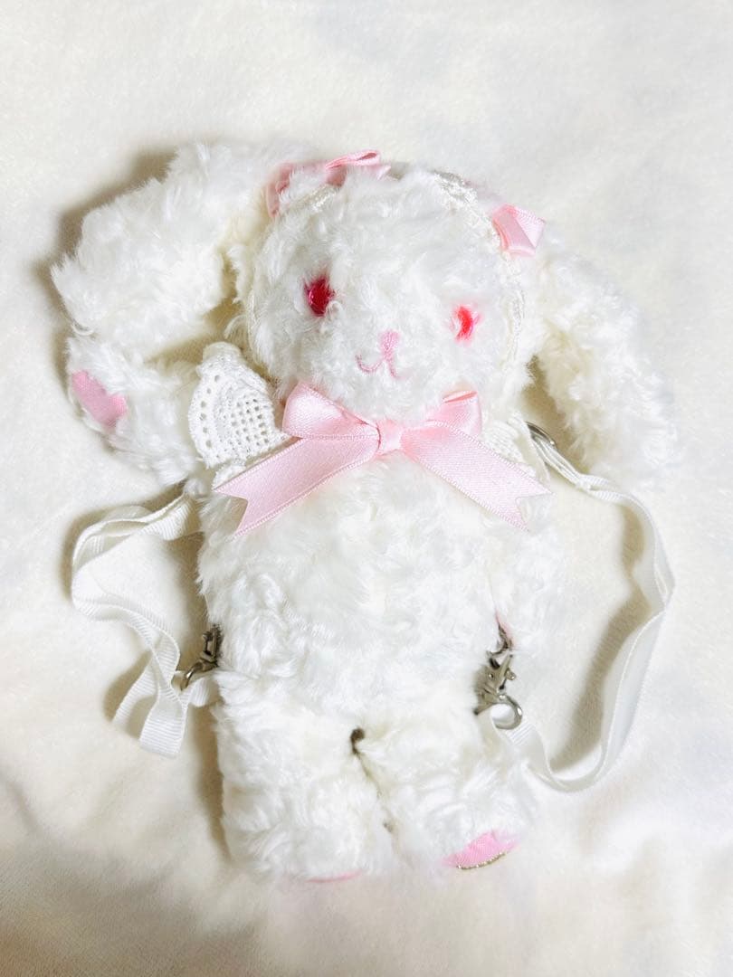 うさくみゃリュックミニミニ ホワイト BABY