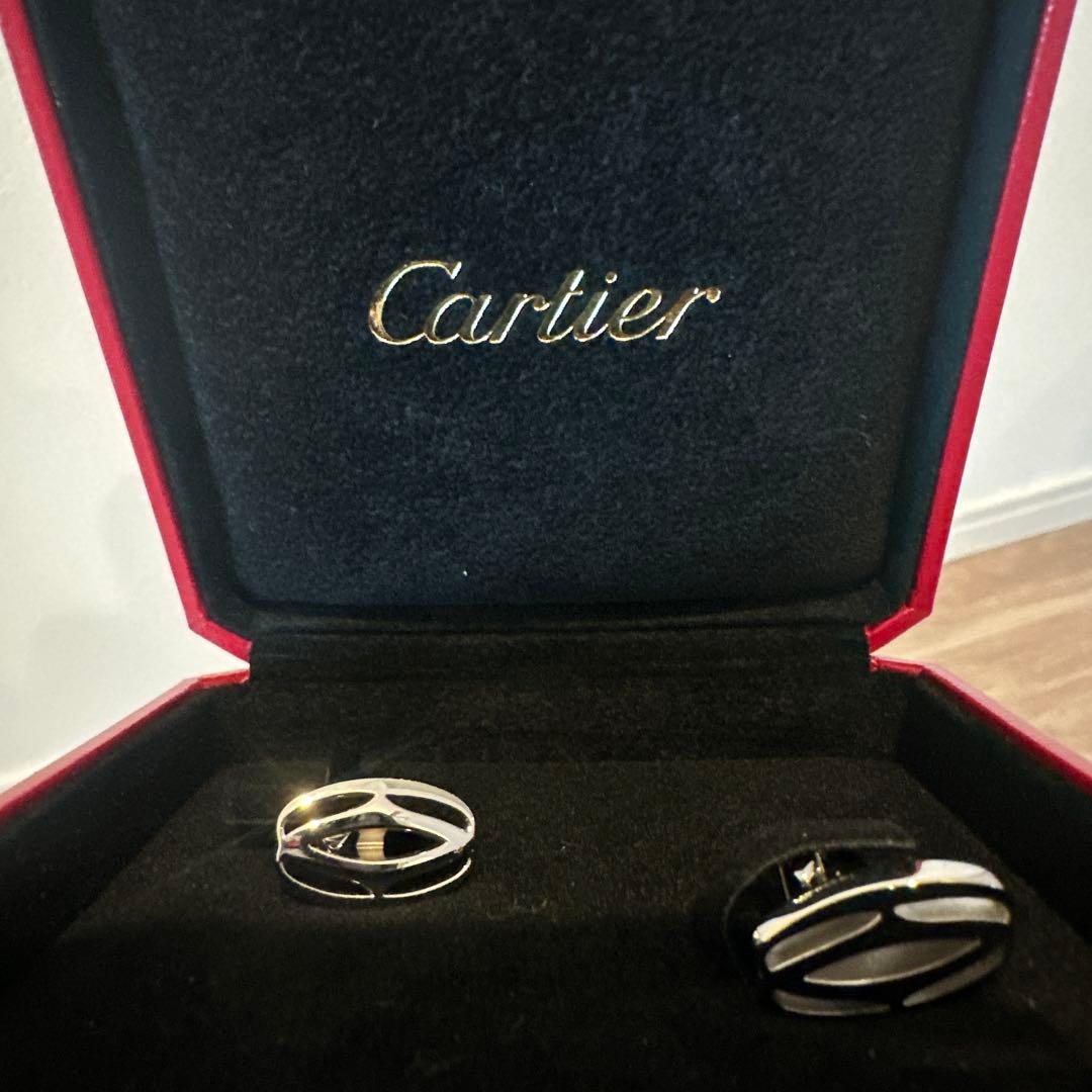 Cartier カフリンクス シルバー 新品未使用品