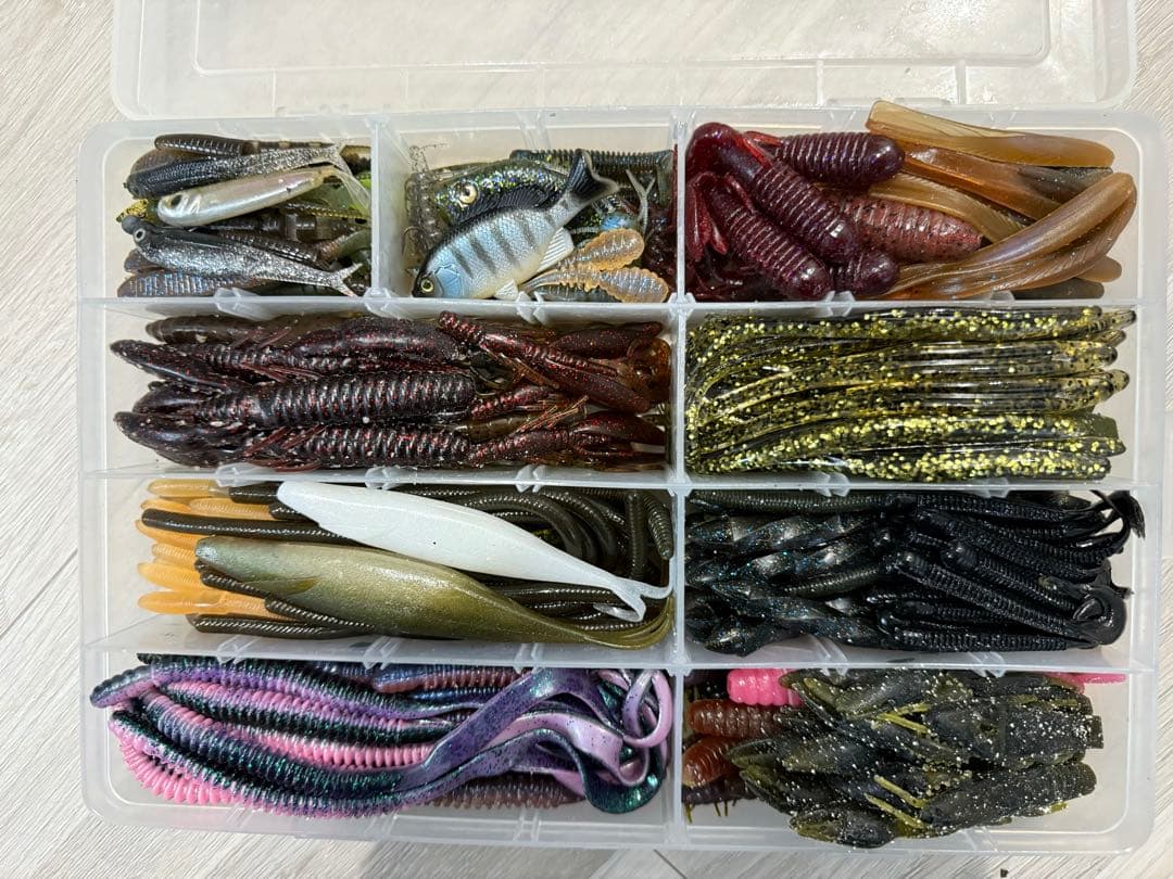 ワーム　超大量セット　ソフトルアー