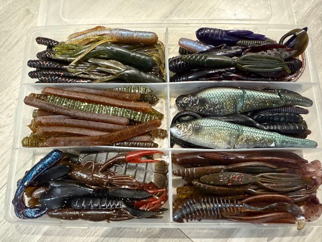 ワーム　超大量セット　ソフトルアー