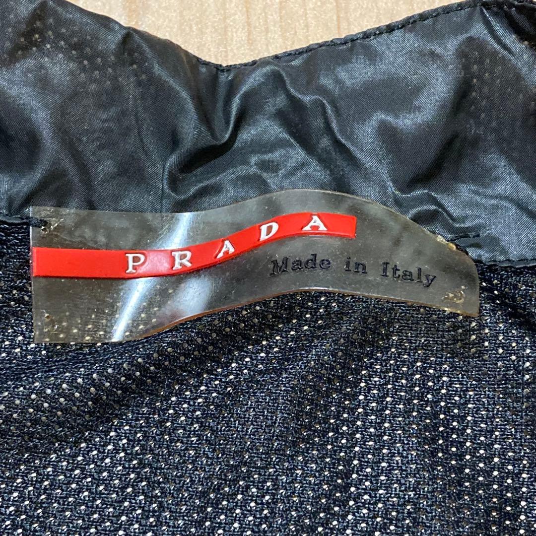 レア！プラダスポーツ メッシュ ハーフジップ カットソー サイズM アーカイブ