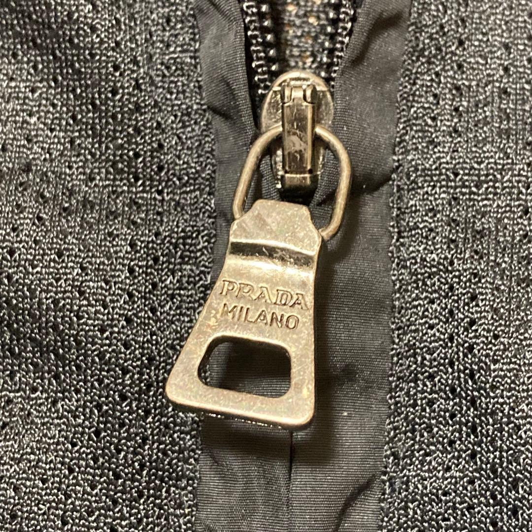 レア！プラダスポーツ メッシュ ハーフジップ カットソー サイズM アーカイブ