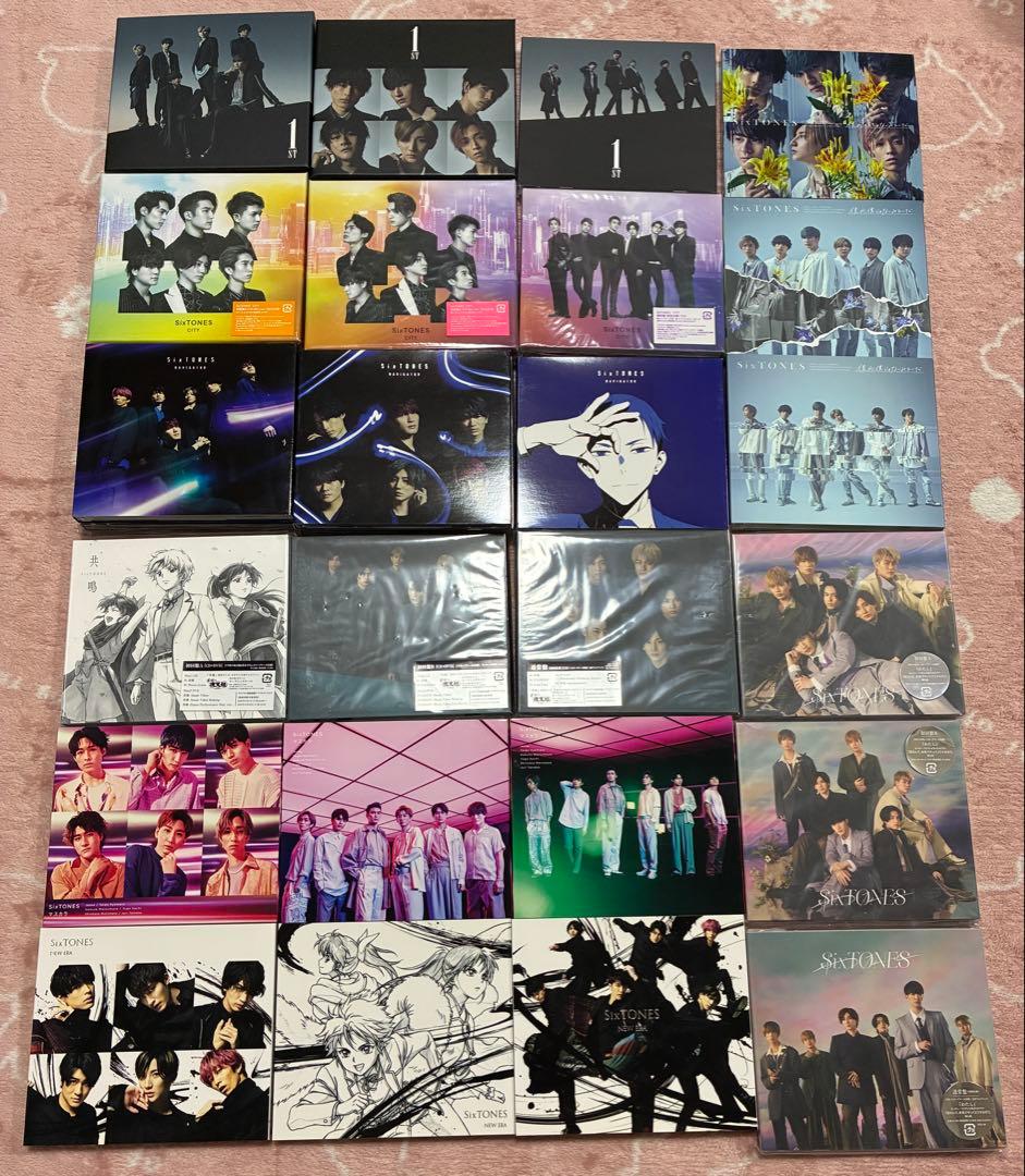 SixTONES シングル　アルバム　まとめ売り　Blu-ray CD